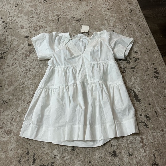 A.L.C. Easy Day Cotton Camila Dress in White Size 4 Brand New - Picture 4 of 6